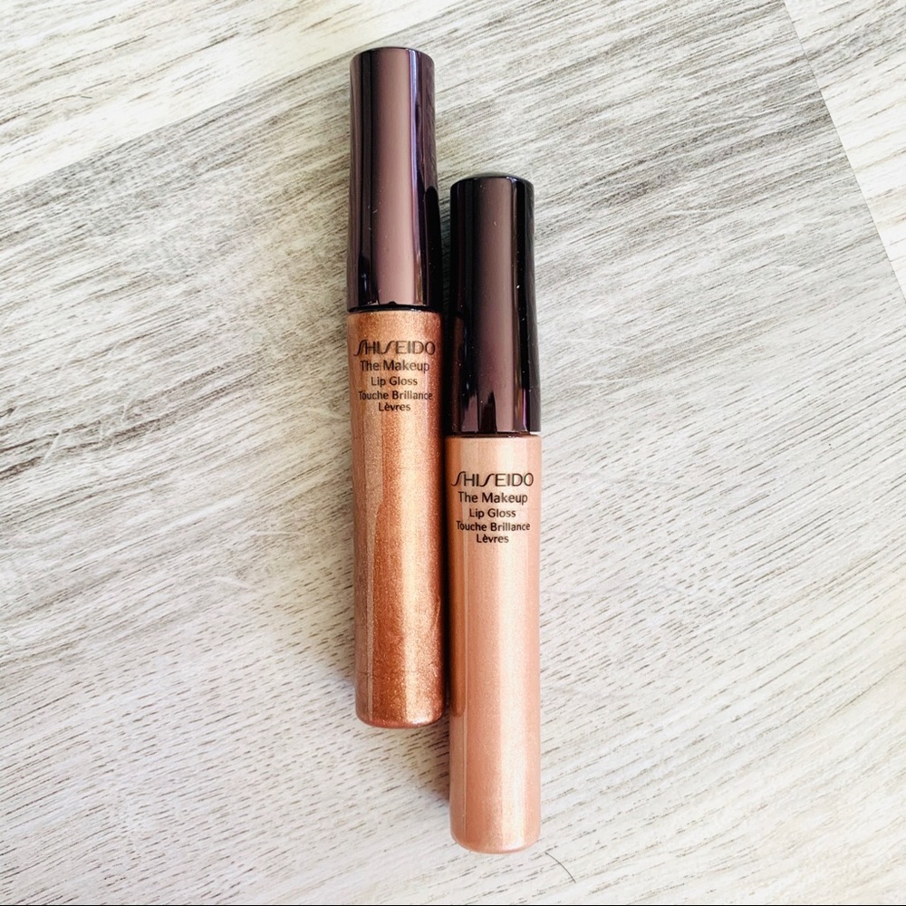 Two shiseido lipgloss - never used